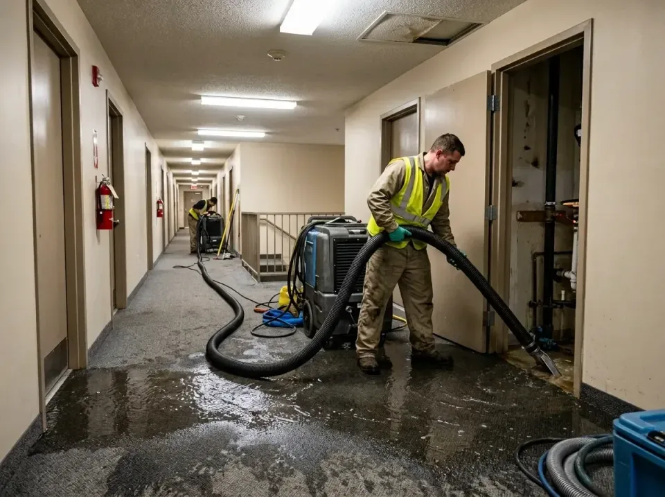 multi-unit-apartment-hallway-f-005 — frequently asked questions, Emergency Burst Pipe Water Extraction & Removal in Warren,…